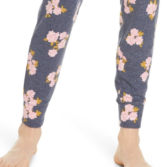 NORDSTROM BP Cozy Blue Floral Lounge Joggers - Picture 3 of 6